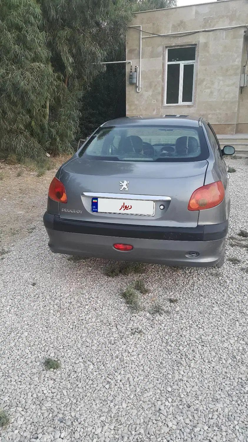 پژو ۲۰۶ صندوق دار v20 - 1388