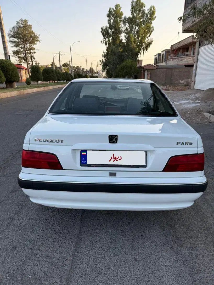پژو پارس دوگانه سوز - 1392