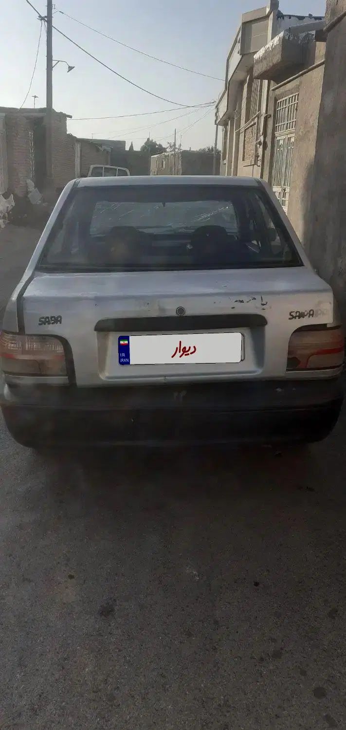 پراید صبا بنزینی - 1387