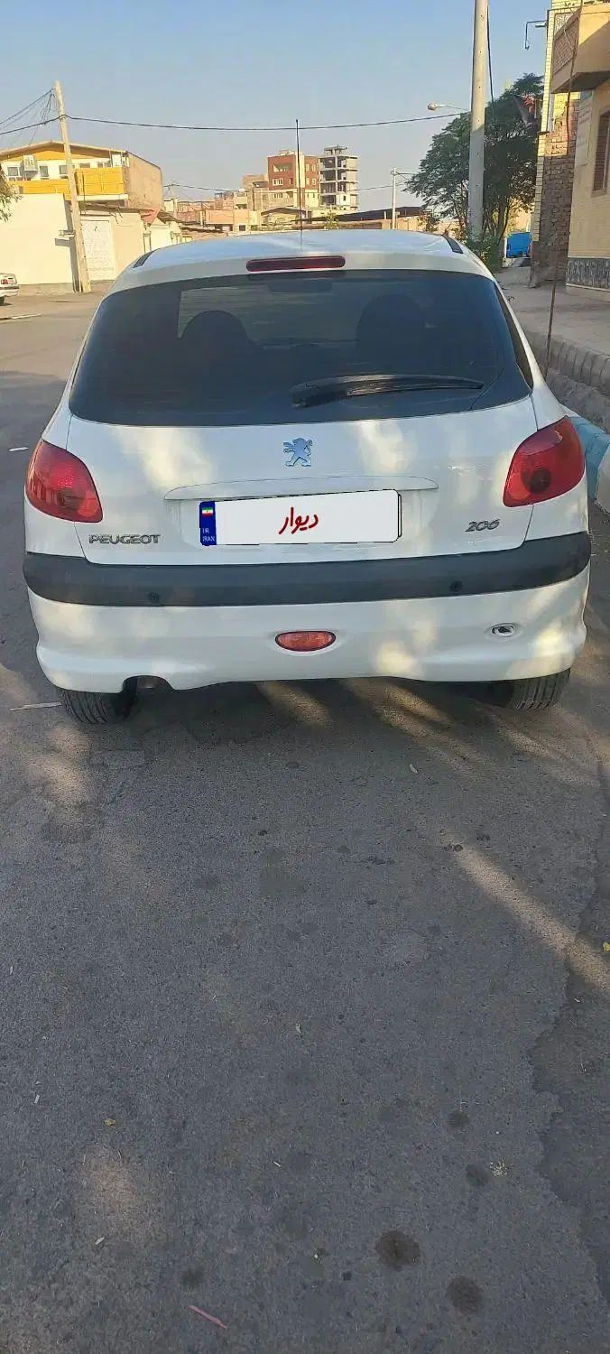 پژو 206 تیپ 2 - 1396