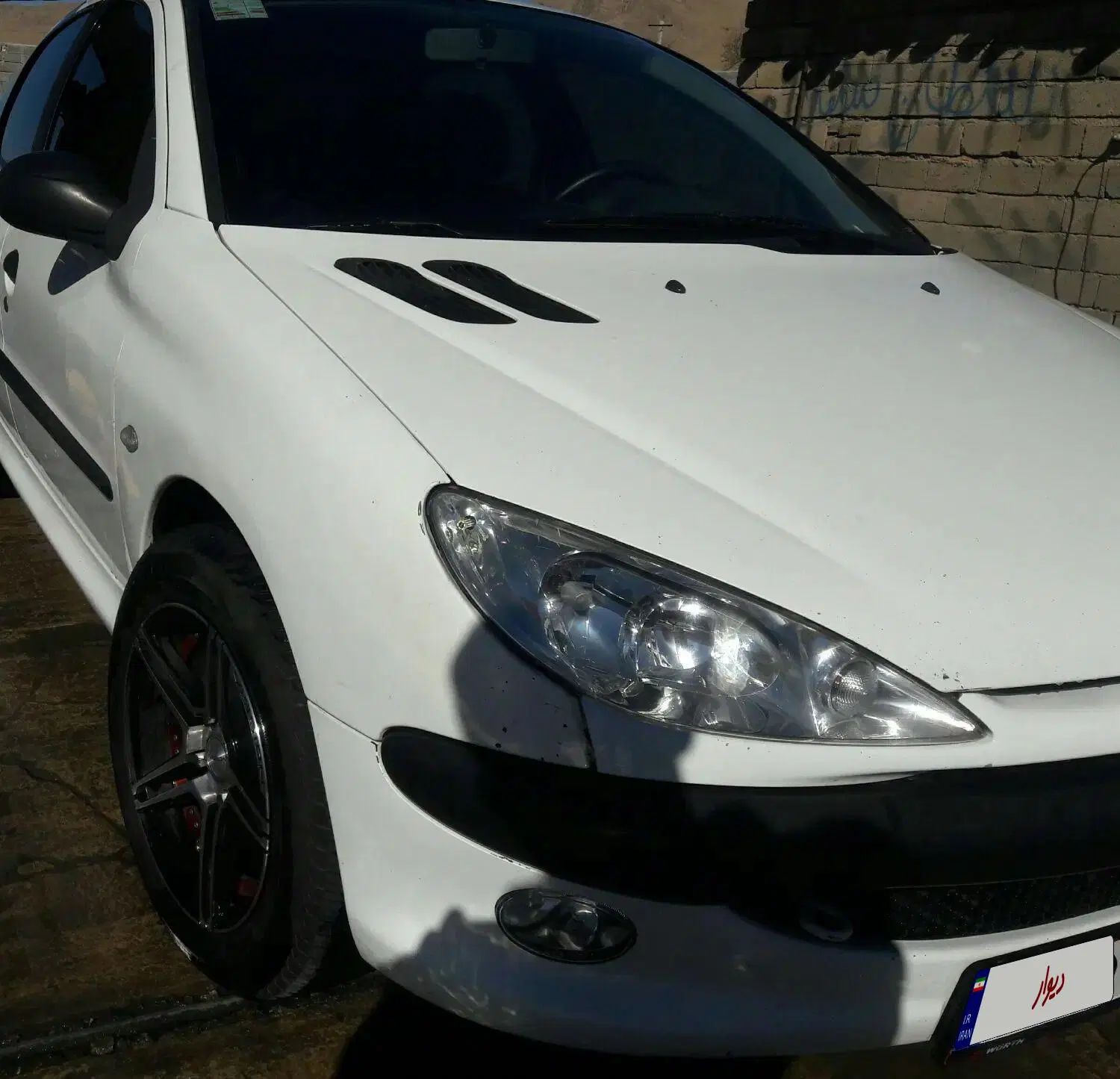 پژو ۲۰۶ صندوق دار v8 - 1387
