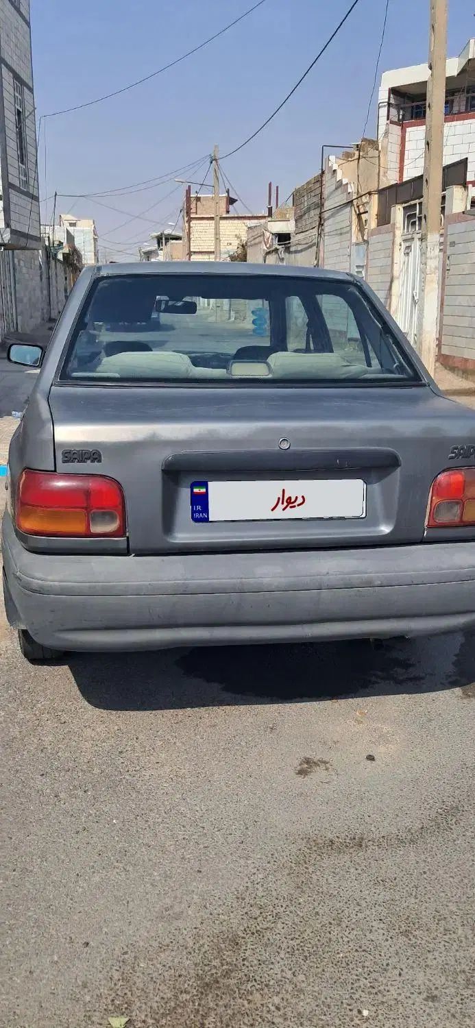 پراید صبا بنزینی - 1386