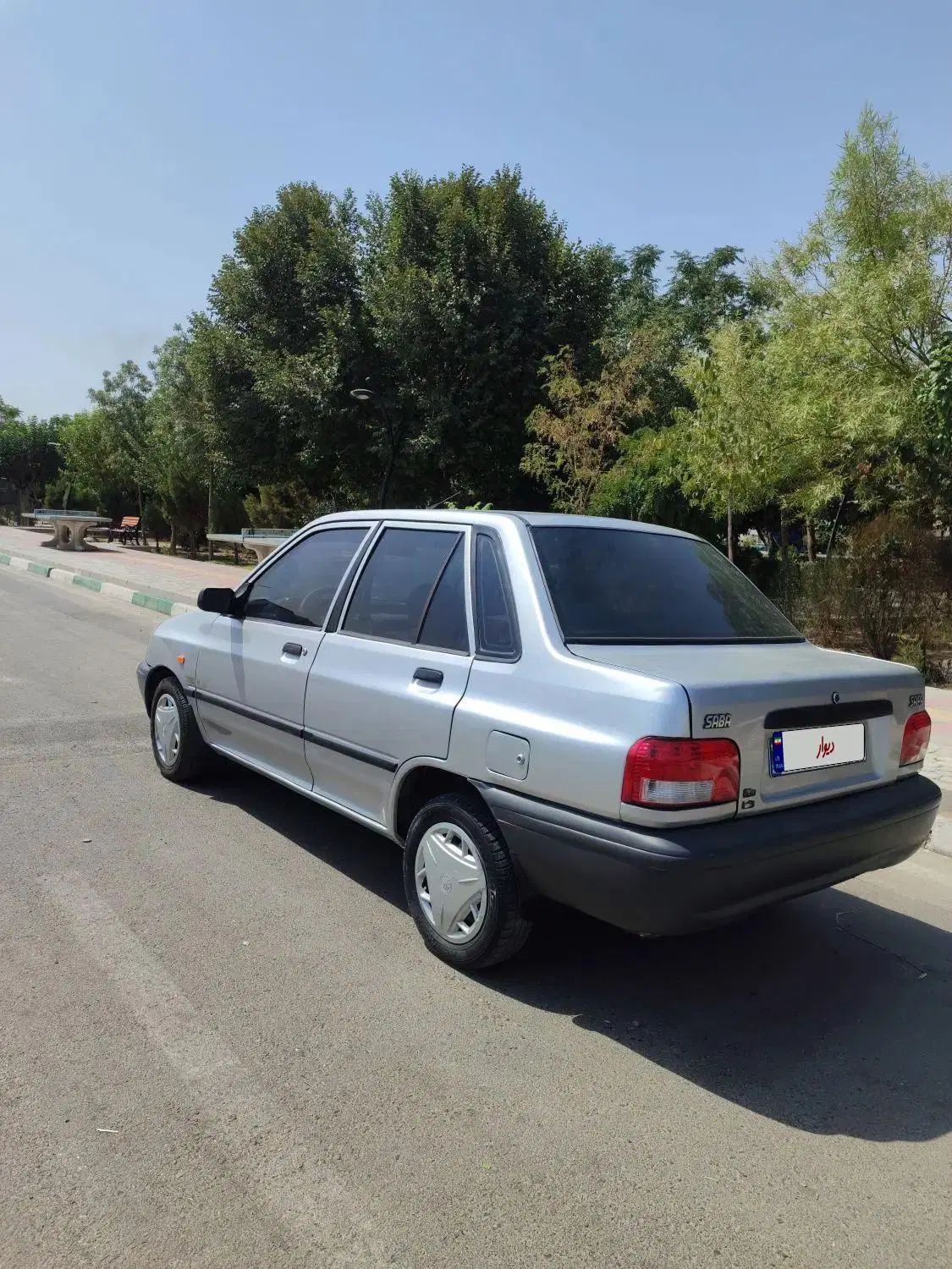 پراید صبا بنزینی - 1386