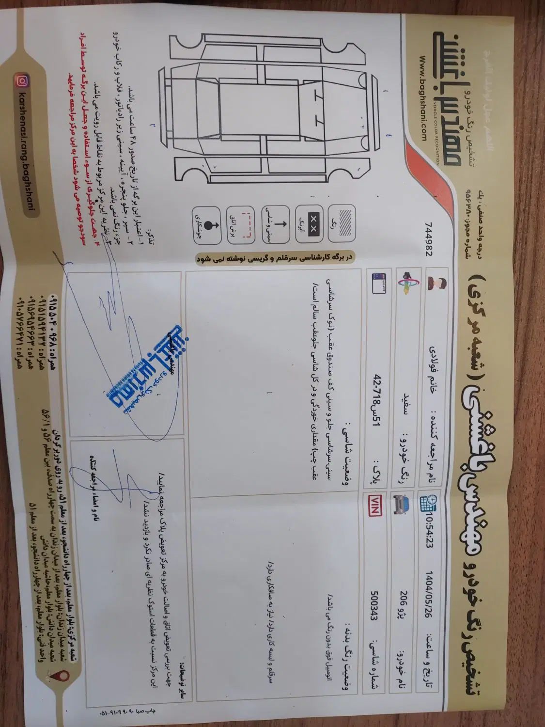 پژو 206 تیپ 5 - 1394