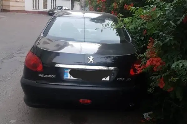 پژو ۲۰۶ صندوق دار v8 - 1396