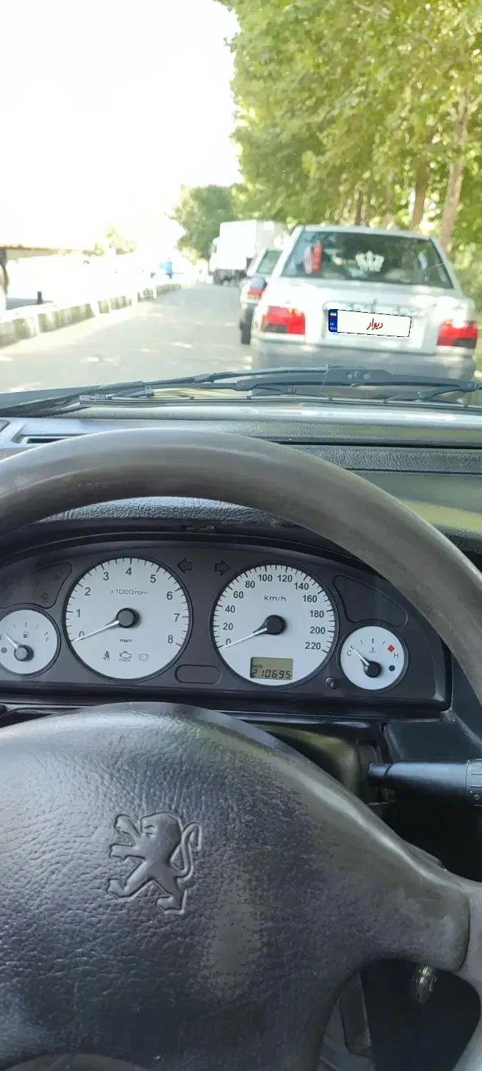 پژو پارس دوگانه سوز - 1387