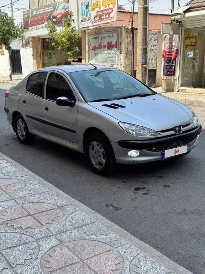 پژو ۲۰۶ صندوق دار v20 - 1387
