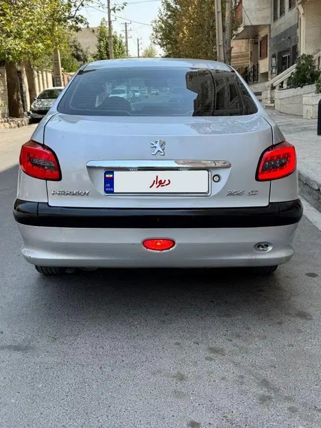 پژو ۲۰۶ صندوق دار v20 - 1387