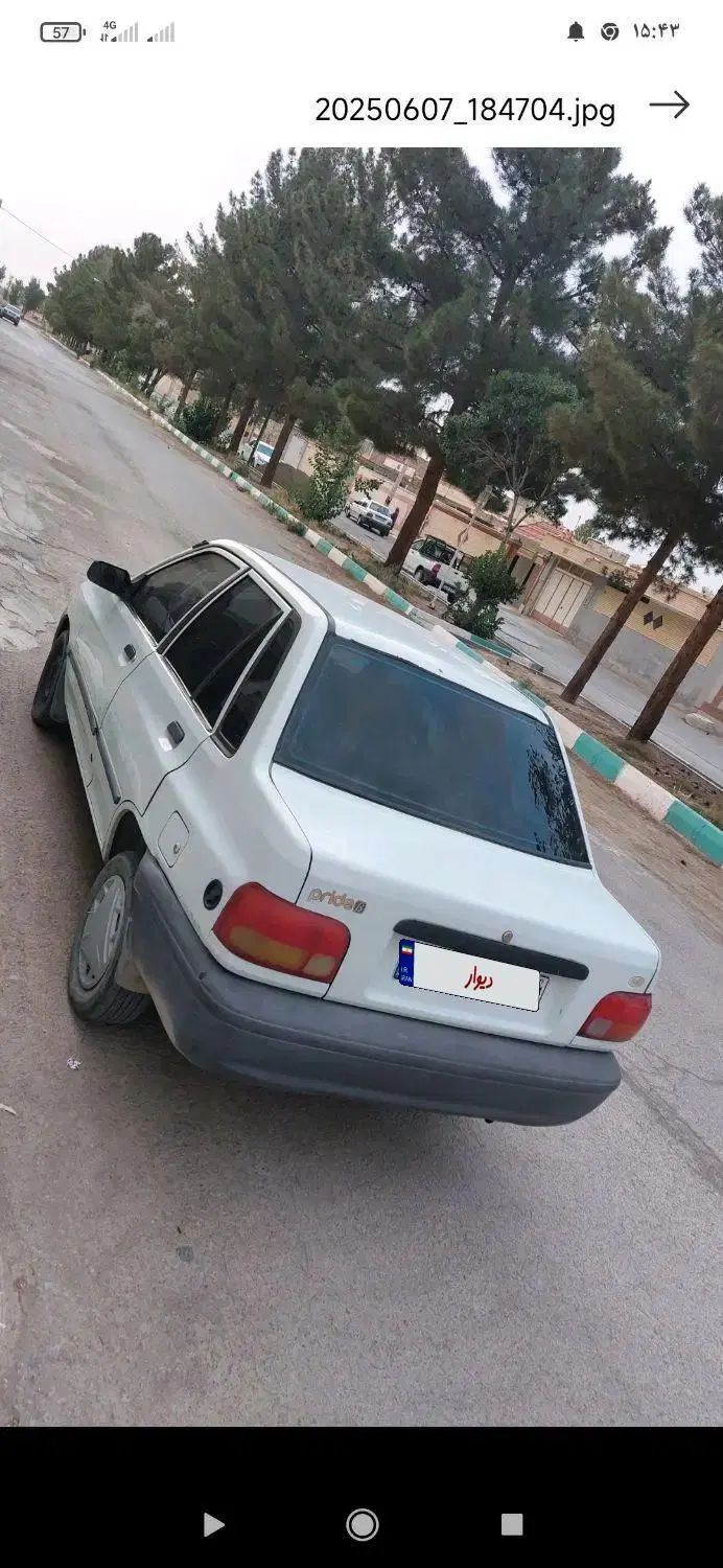 پراید صبا بنزینی - 1382
