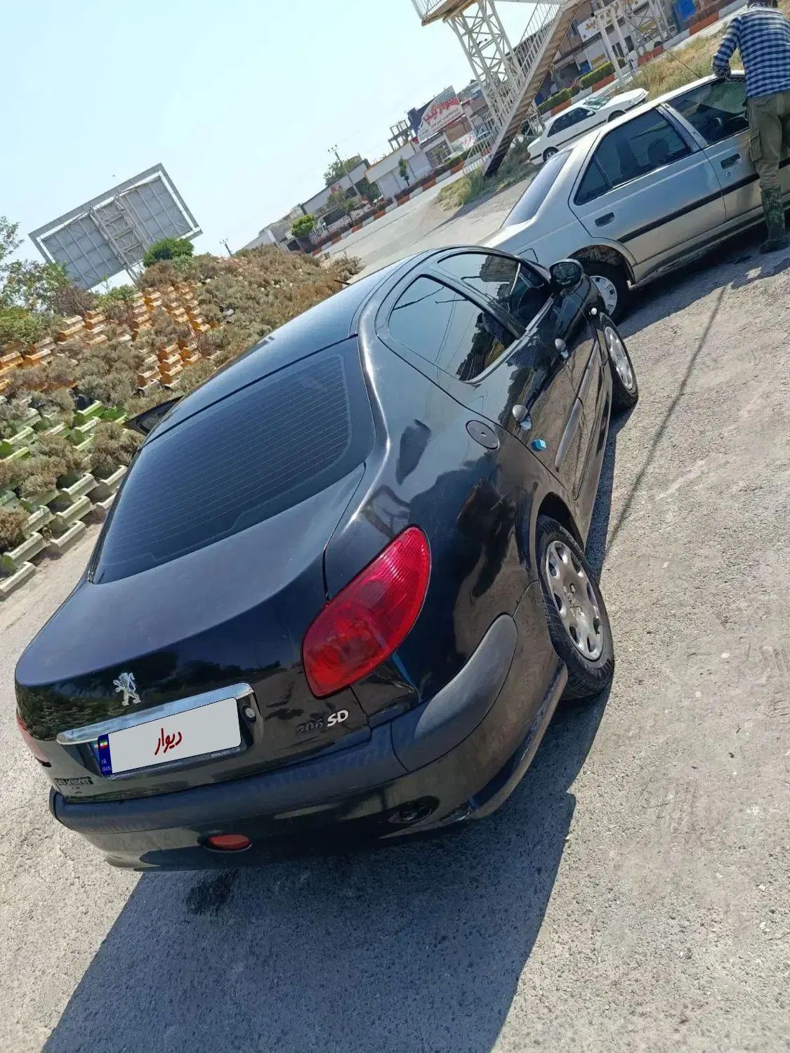 پژو ۲۰۶ صندوق دار v8 - 1388