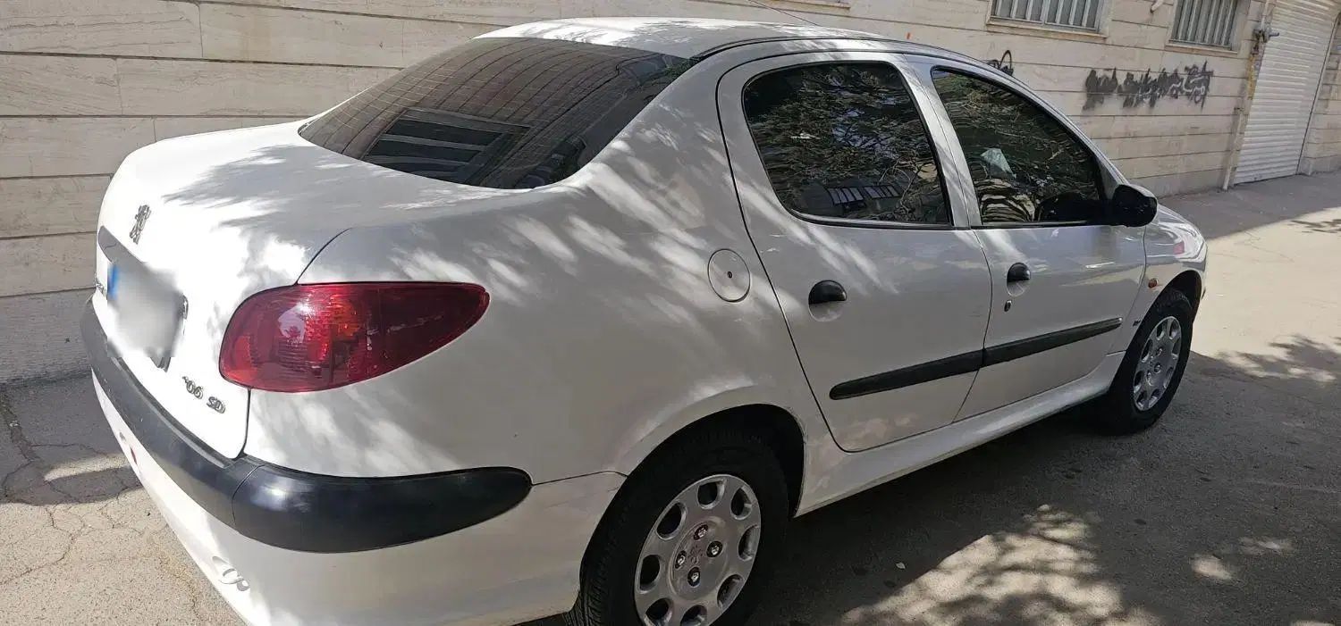 پژو ۲۰۶ صندوق دار v8 - 1389