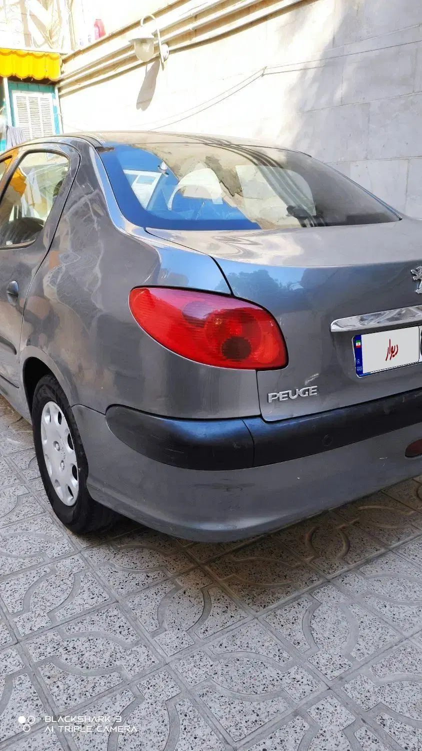 پژو ۲۰۶ صندوق دار v8 - 1395