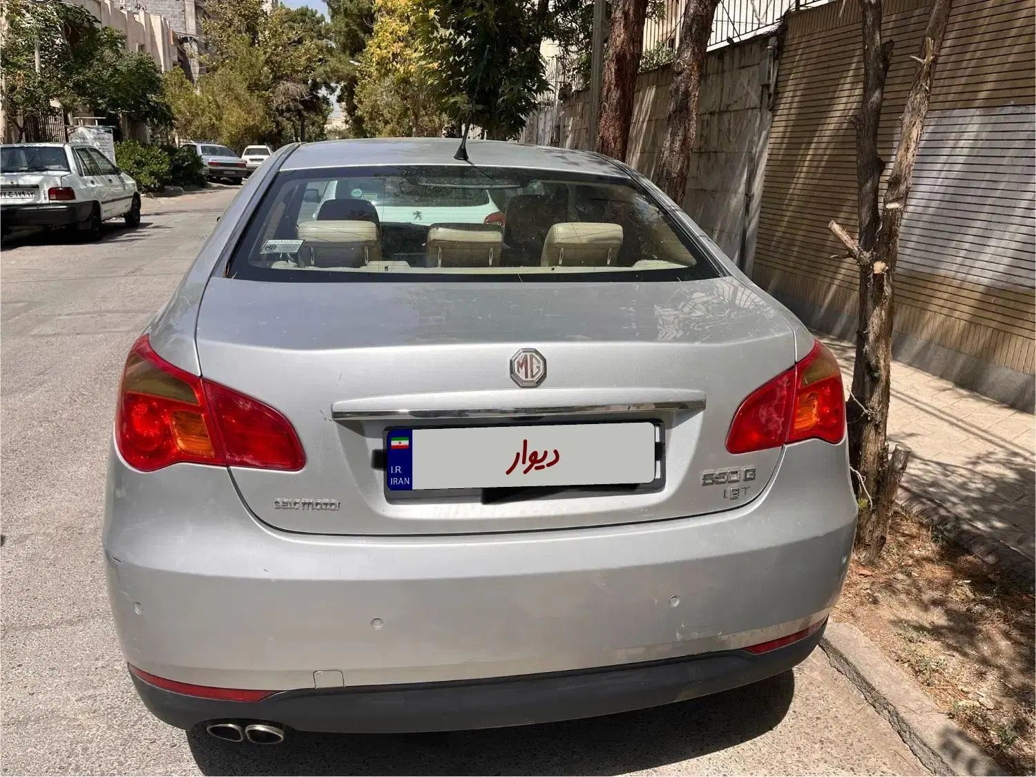 ام جی 550 اتوماتیک - 2012