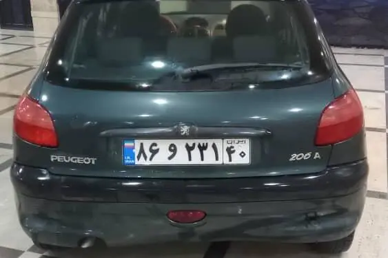 پژو 206 تیپ 4 - 1382