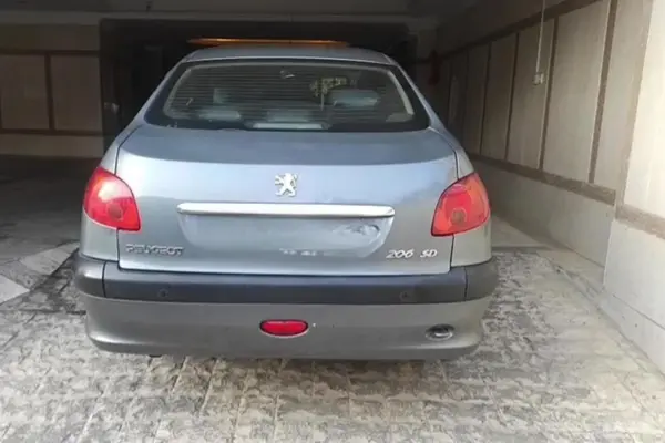 پژو ۲۰۶ صندوق دار v8 - 1395