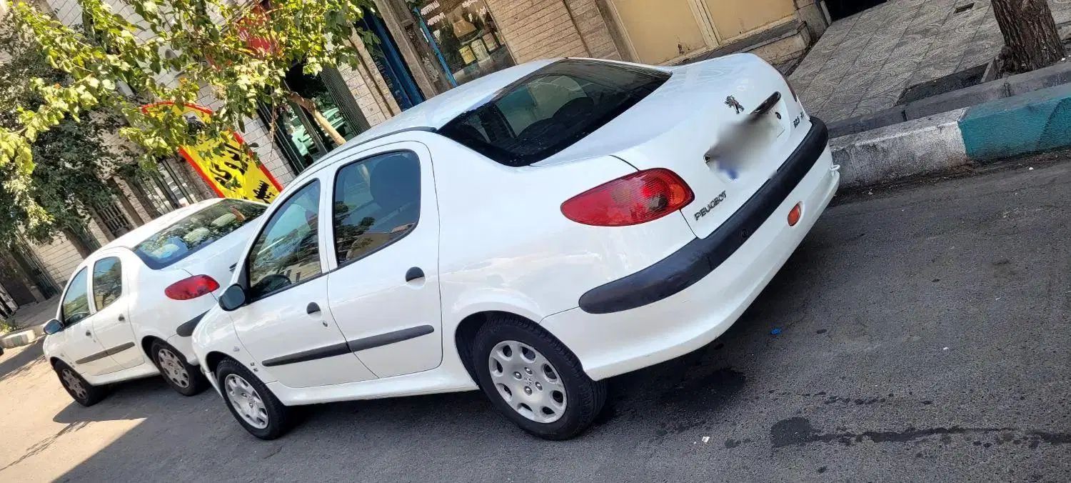 پژو ۲۰۶ صندوق دار v8 - 1396