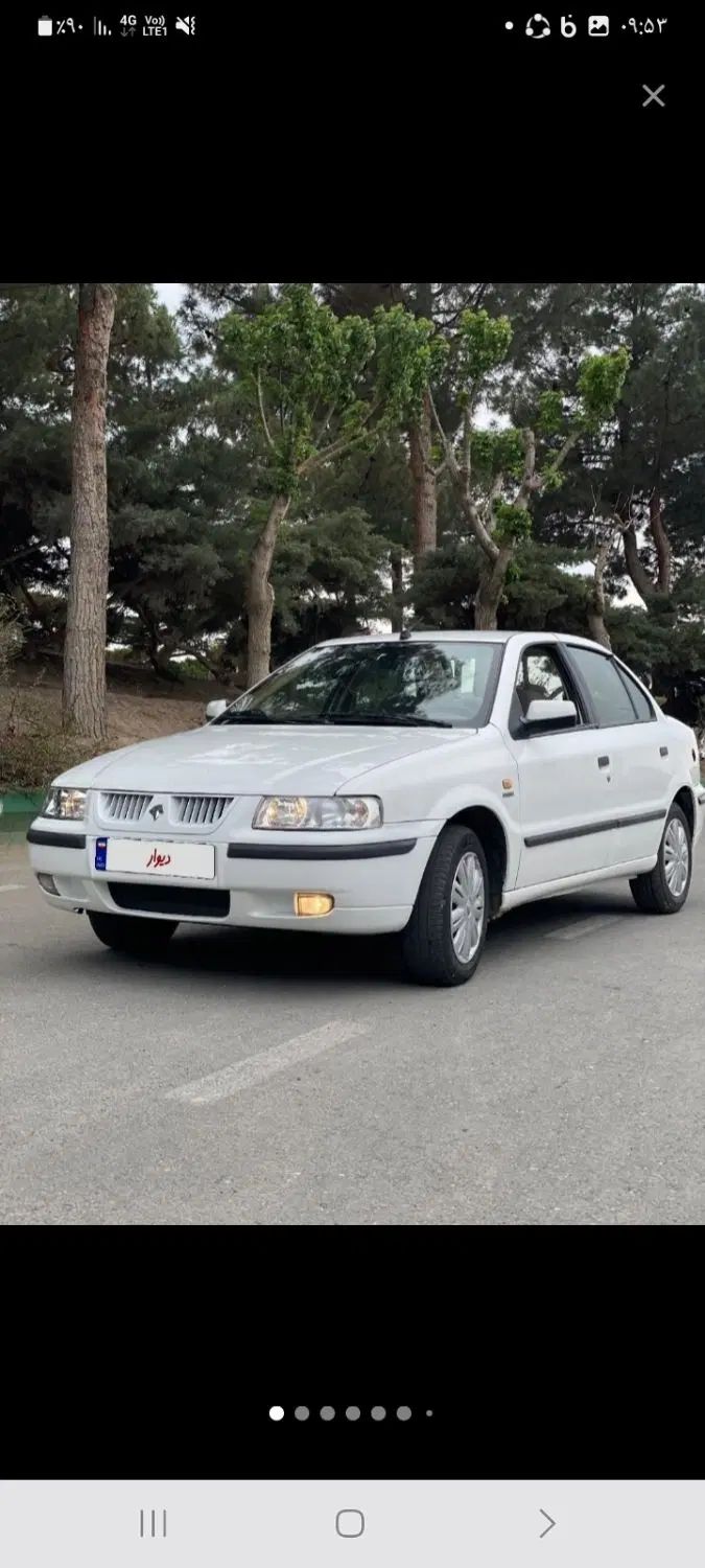 سمند LX EF7 دوگانه سوز - 1391