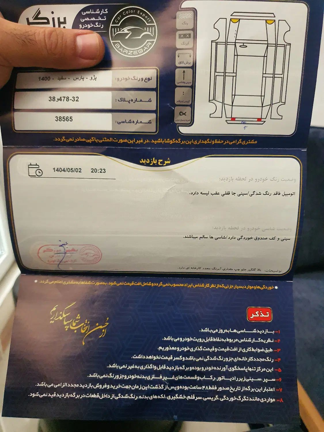 پژو پارس LX - 1400