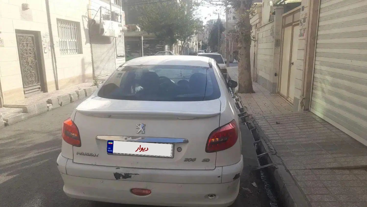 پژو ۲۰۶ صندوق دار v20 - 1390