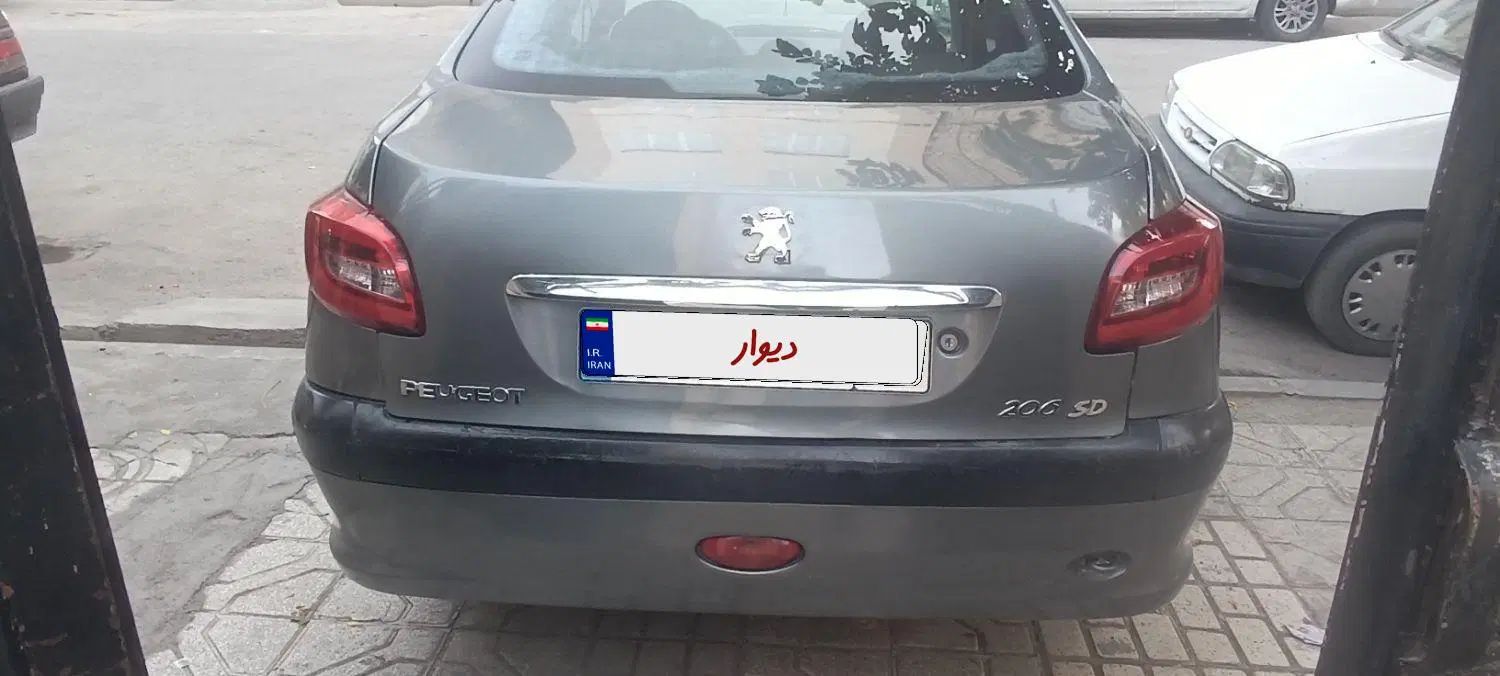 پژو ۲۰۶ صندوق دار v2 - 1386