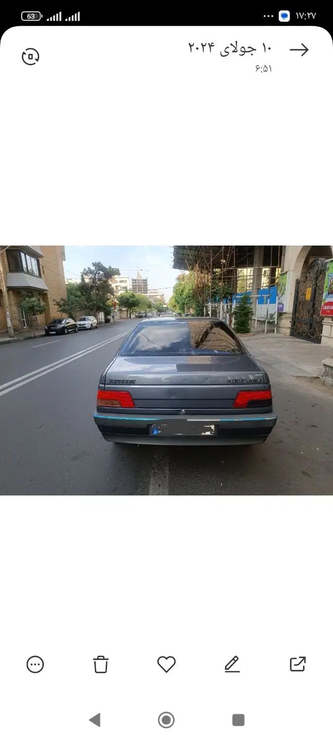 پژو 405 GLX - 1397