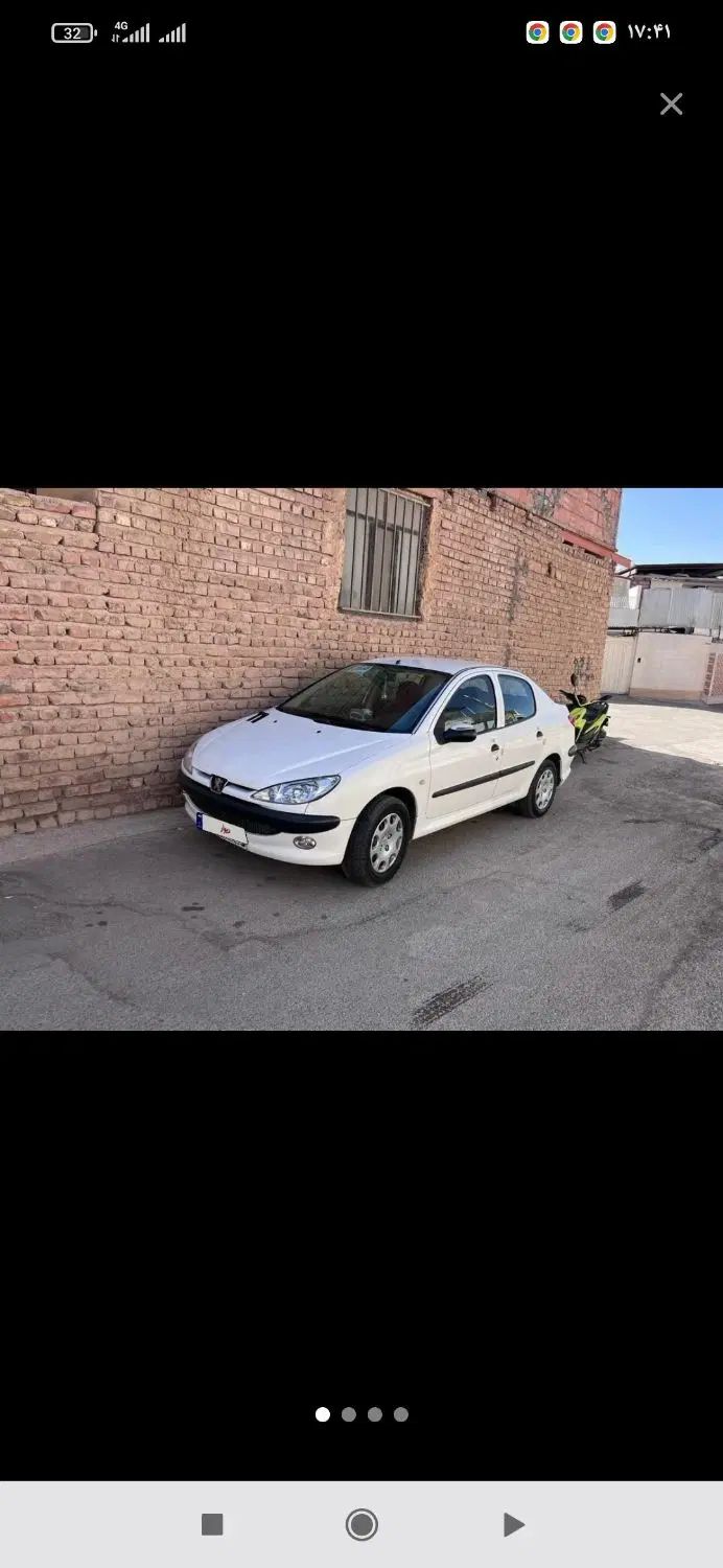 پژو ۲۰۶ صندوق دار v8 - 1390