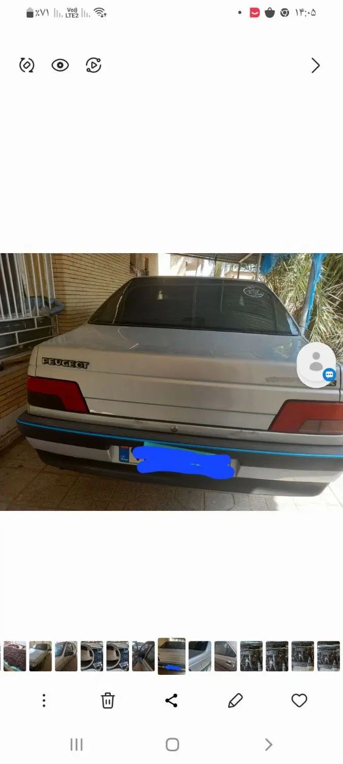 پژو 405 GLX - 1396