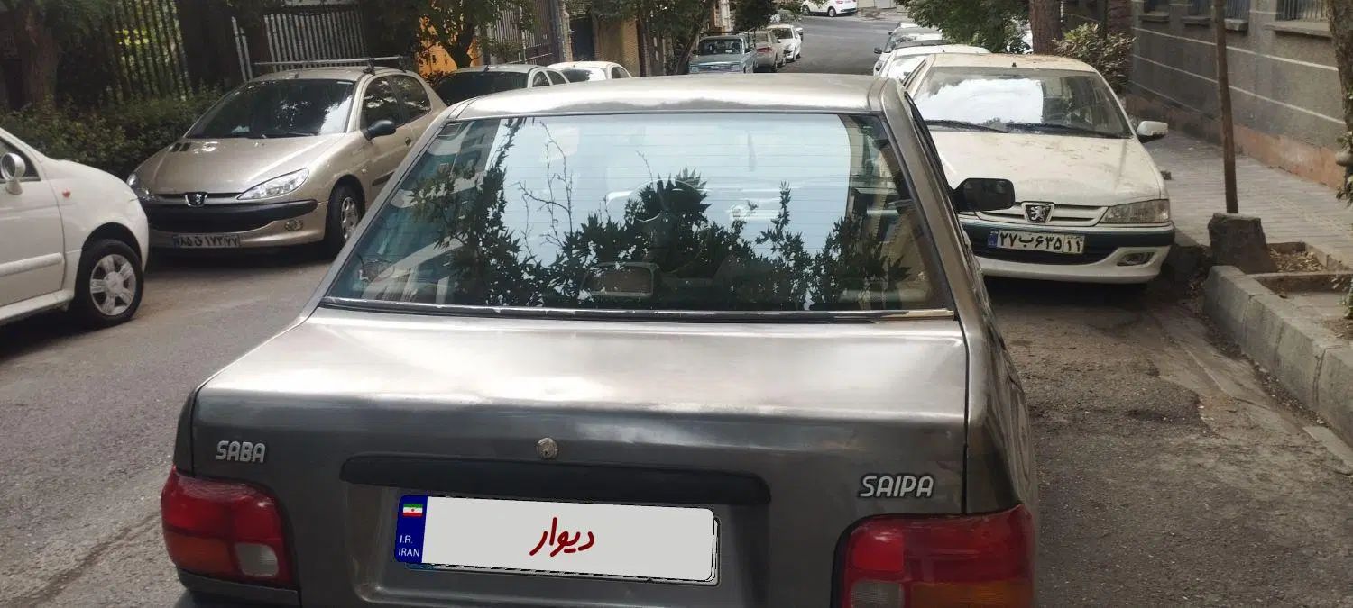 پراید صبا بنزینی - 1387