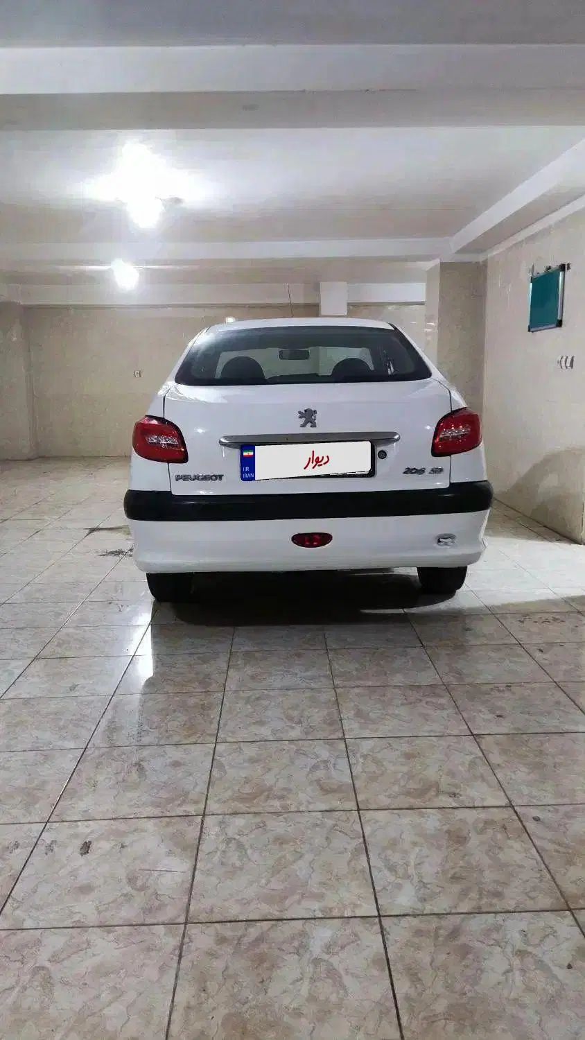 پژو ۲۰۶ صندوق دار v1 - 1390