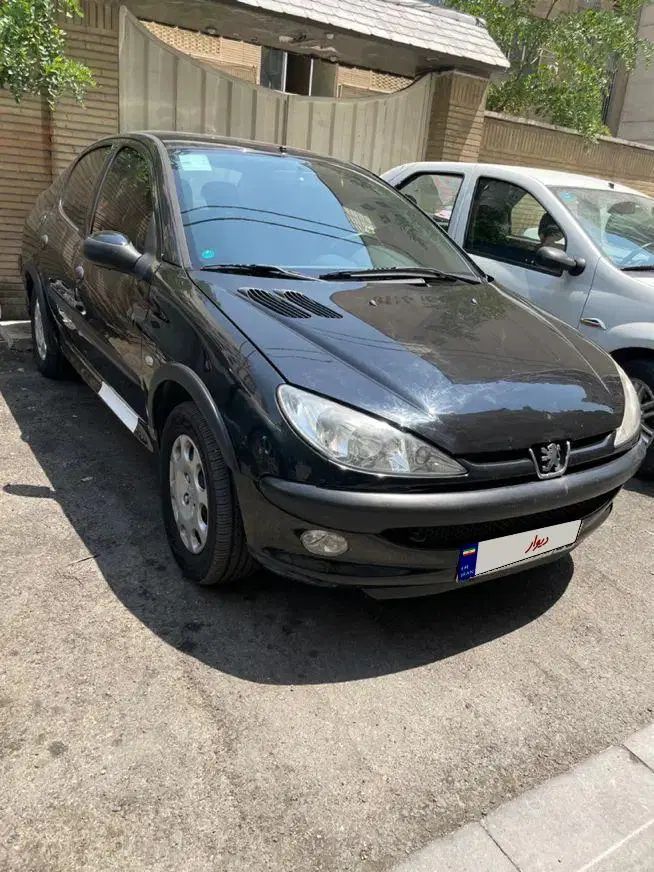 پژو ۲۰۶ صندوق دار v8 - 1397