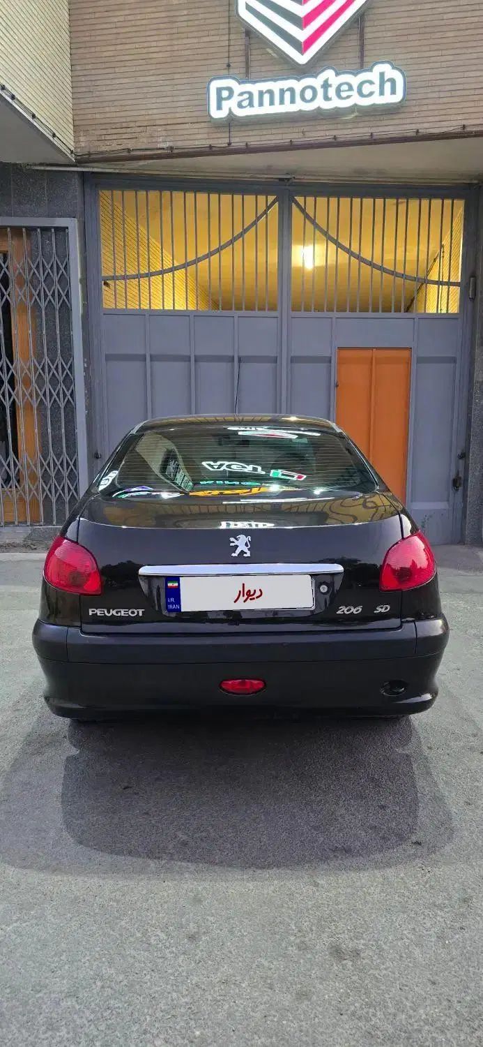 پژو ۲۰۶ صندوق دار v8 - 1394