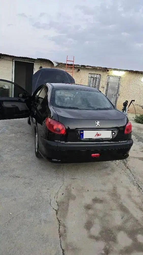 پژو ۲۰۶ صندوق دار v9 - 1390