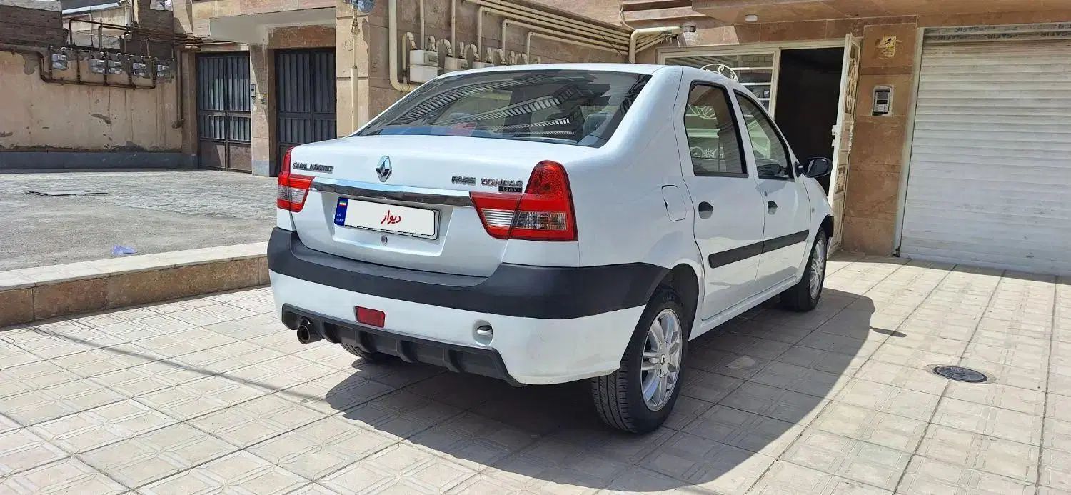 رنو پارس تندر گیربکس JHQ + مولتی مدیا - 1396
