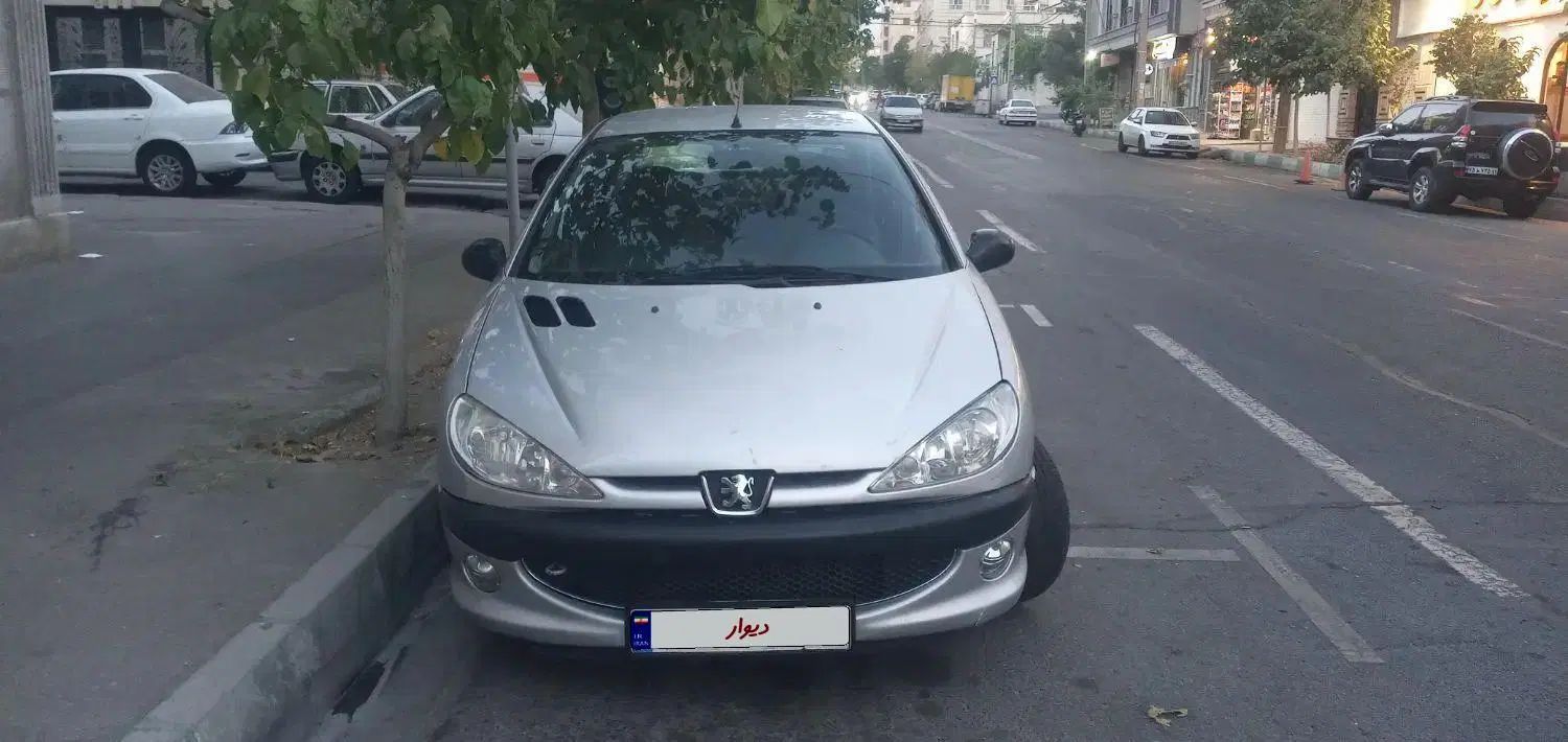 پژو ۲۰۶ صندوق دار v1 - 1386