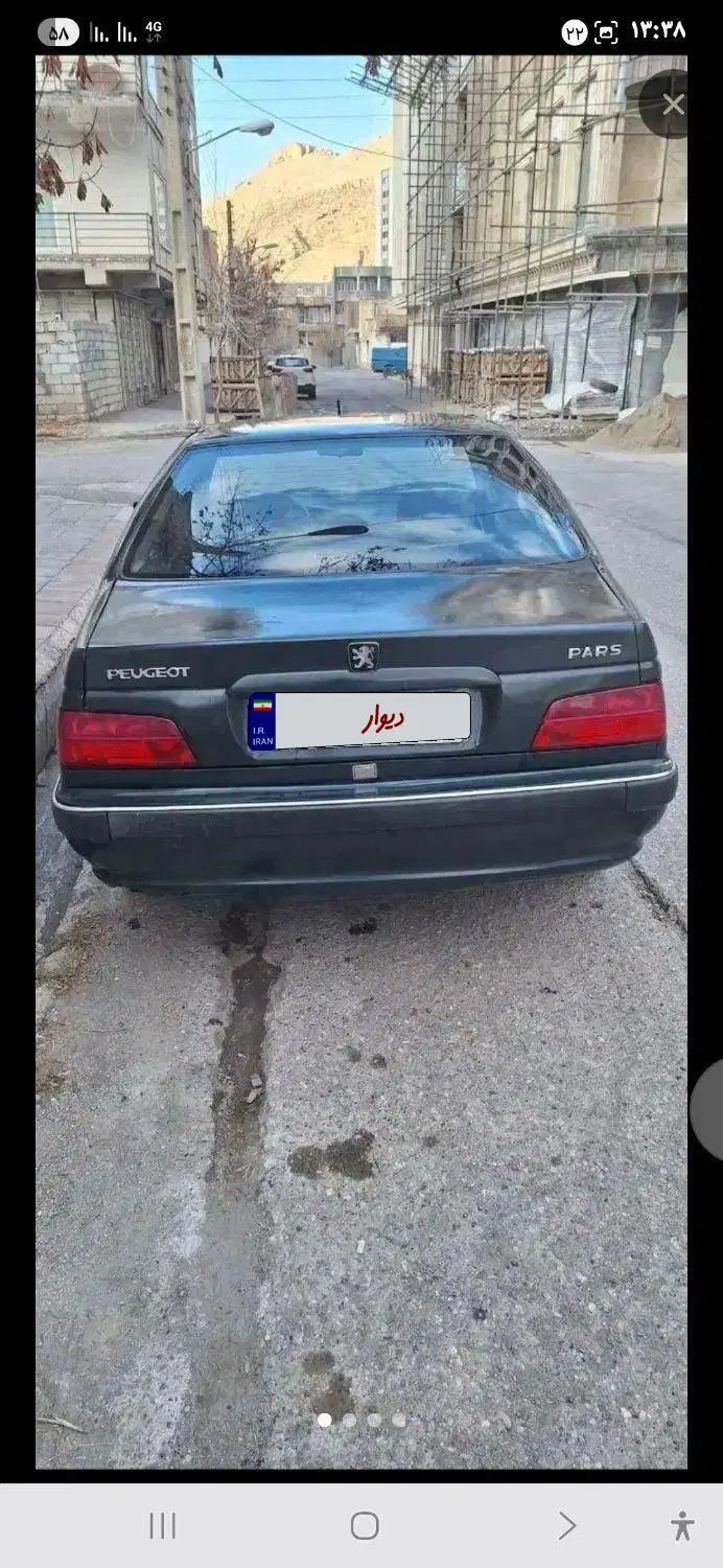 پژو پارس XU7ساده - 1380