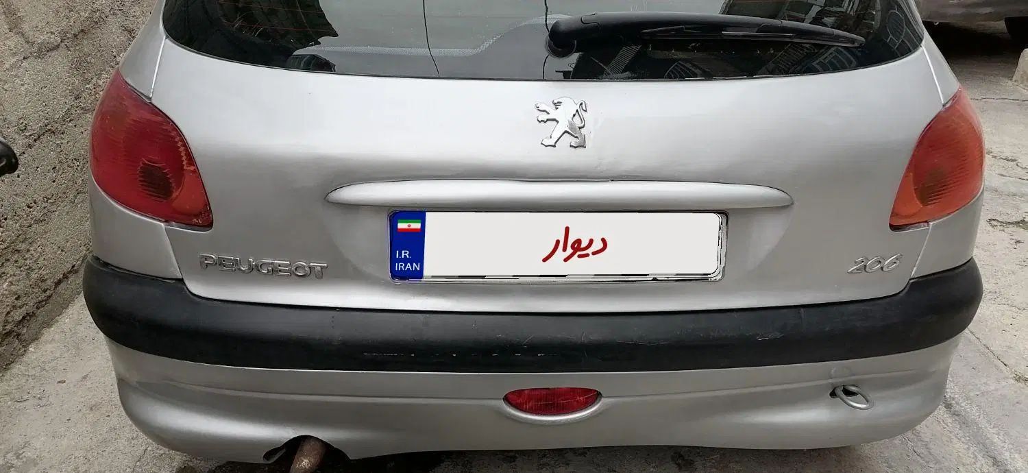 پژو 206 تیپ 2 - 1385