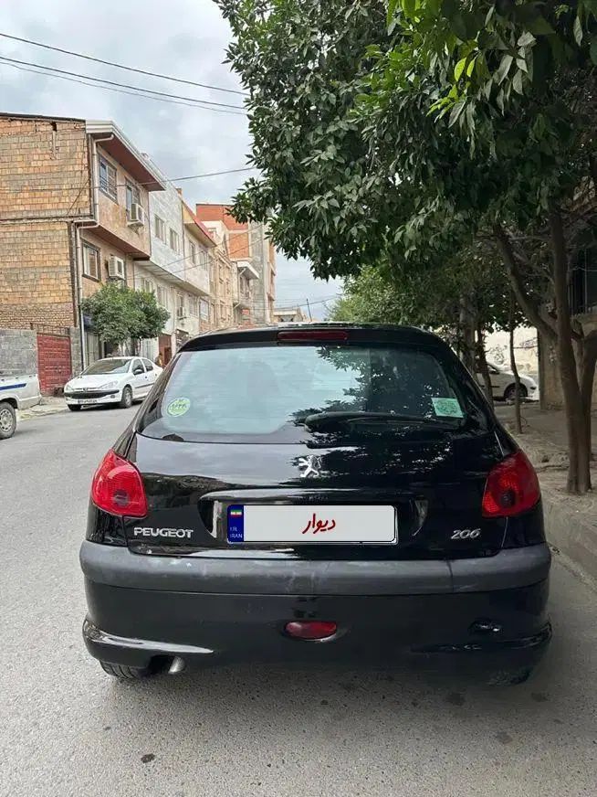 پژو 206 تیپ 3 - 1391