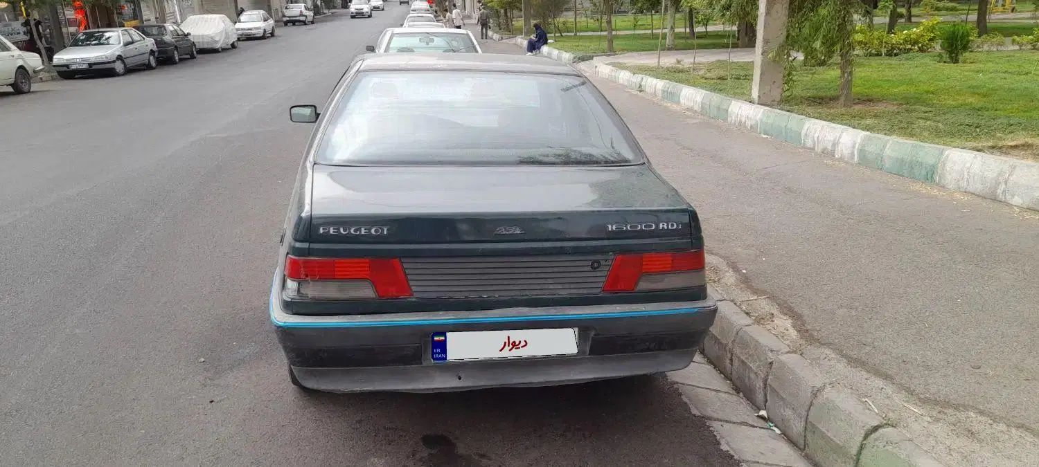 پژو آردی دوگانه سوز CNG - 1381