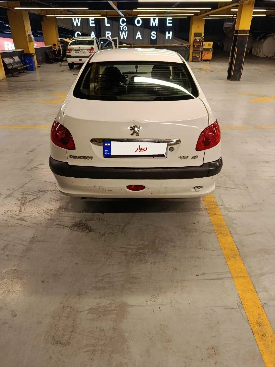 پژو ۲۰۶ صندوق دار v8 - 1389
