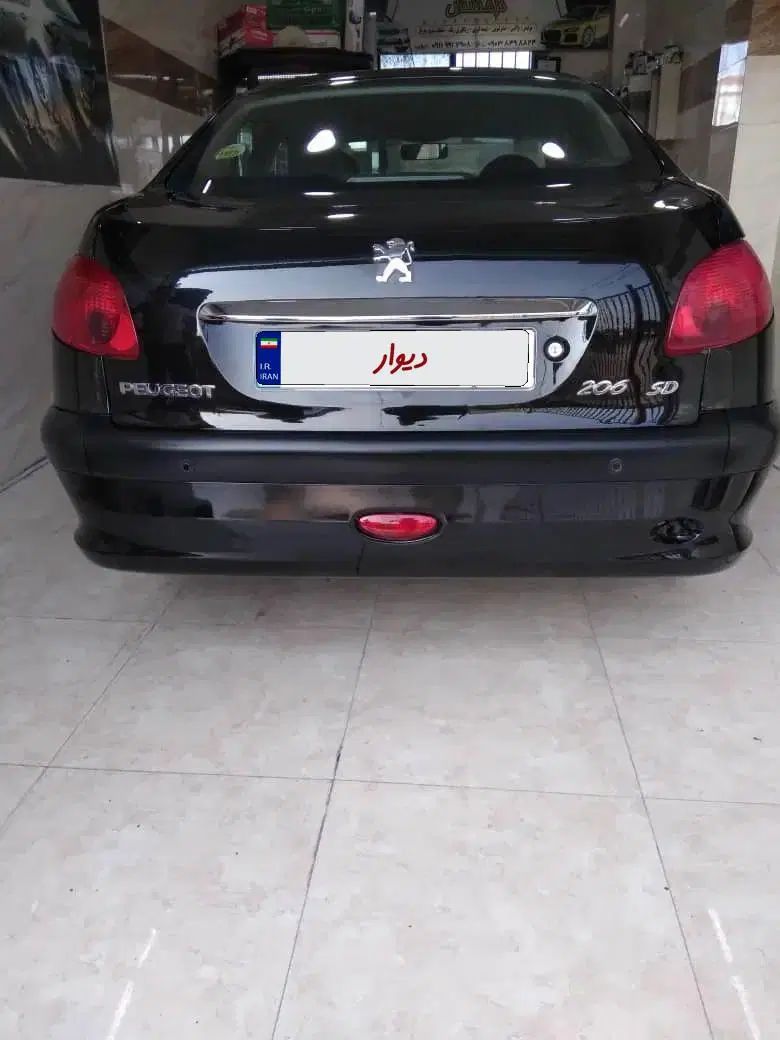 پژو ۲۰۶ صندوق دار v8 - 1397