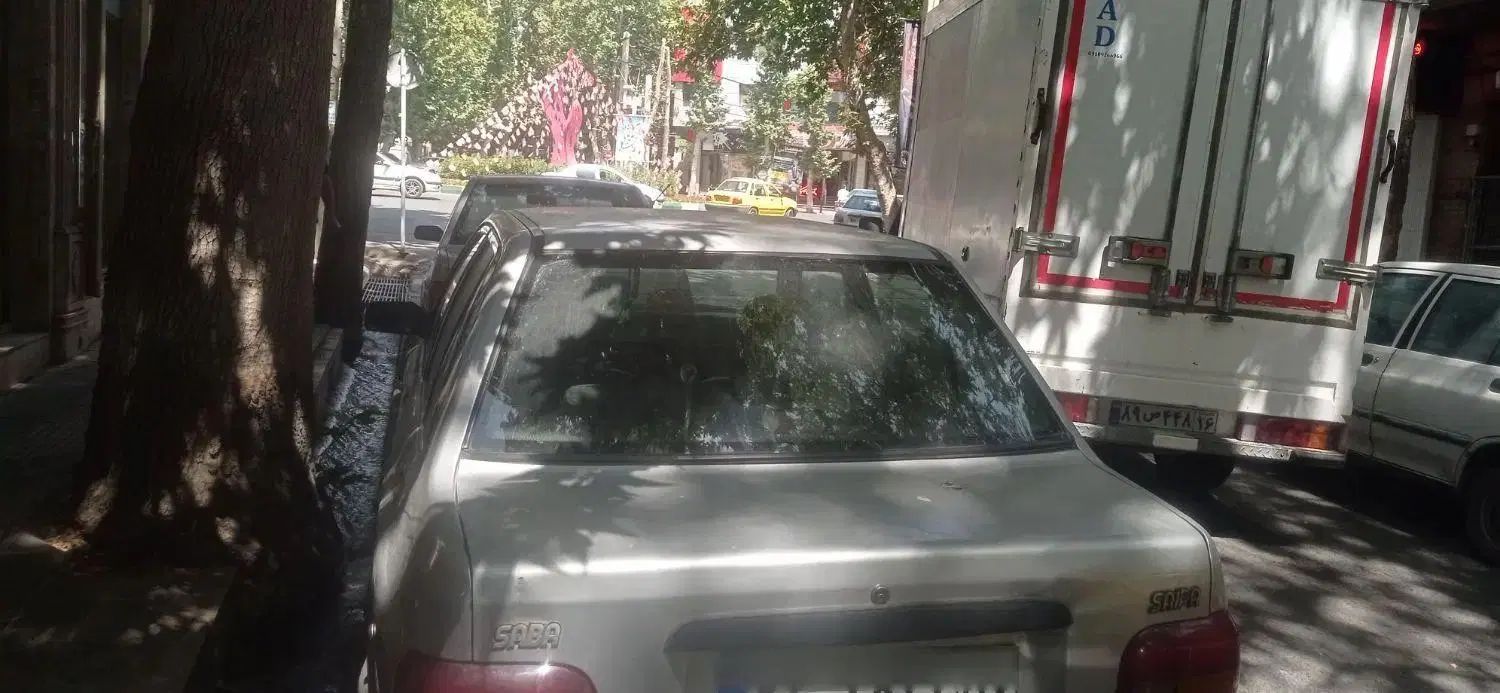 پراید صبا بنزینی - 1386