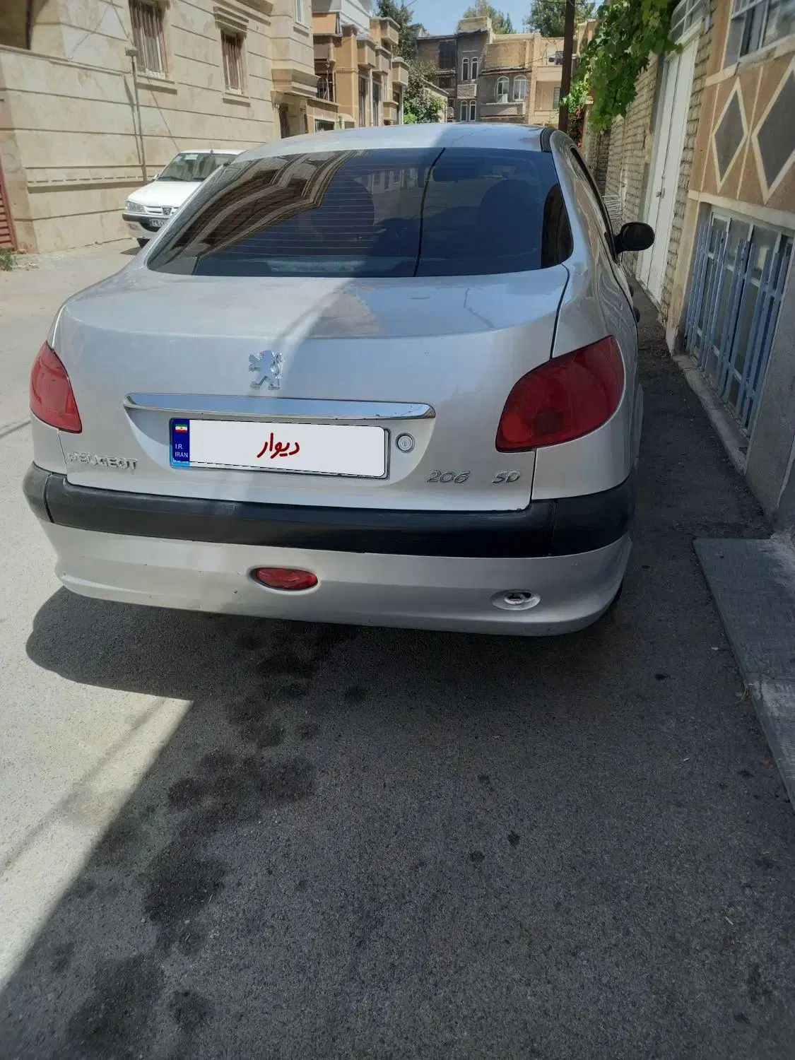 پژو ۲۰۶ صندوق دار v20 - 1387