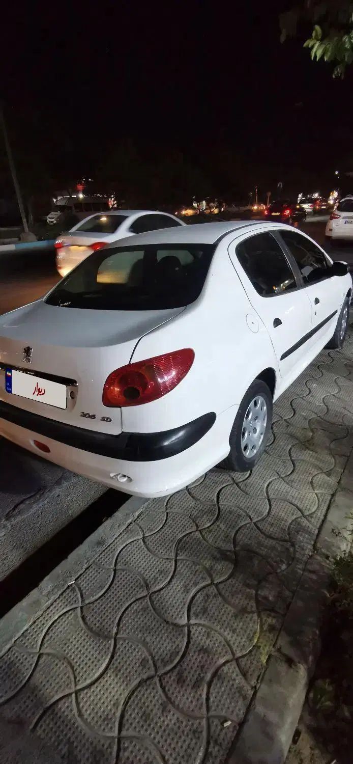 پژو ۲۰۶ صندوق دار v9 - 1390