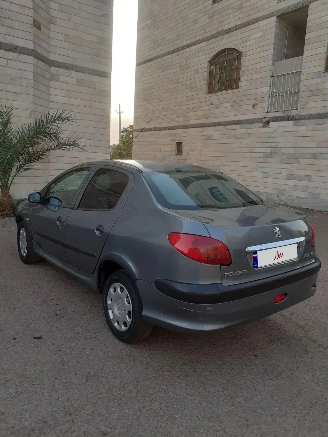 پژو ۲۰۶ صندوق دار v20 - 1388