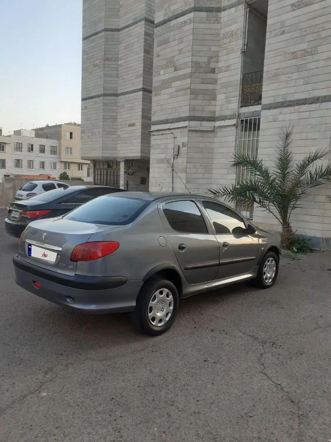 پژو ۲۰۶ صندوق دار v20 - 1388
