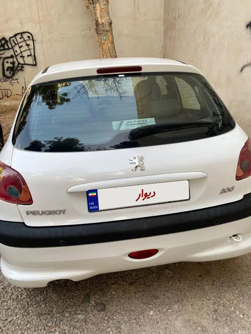 پژو 206 تیپ 5 - 1396