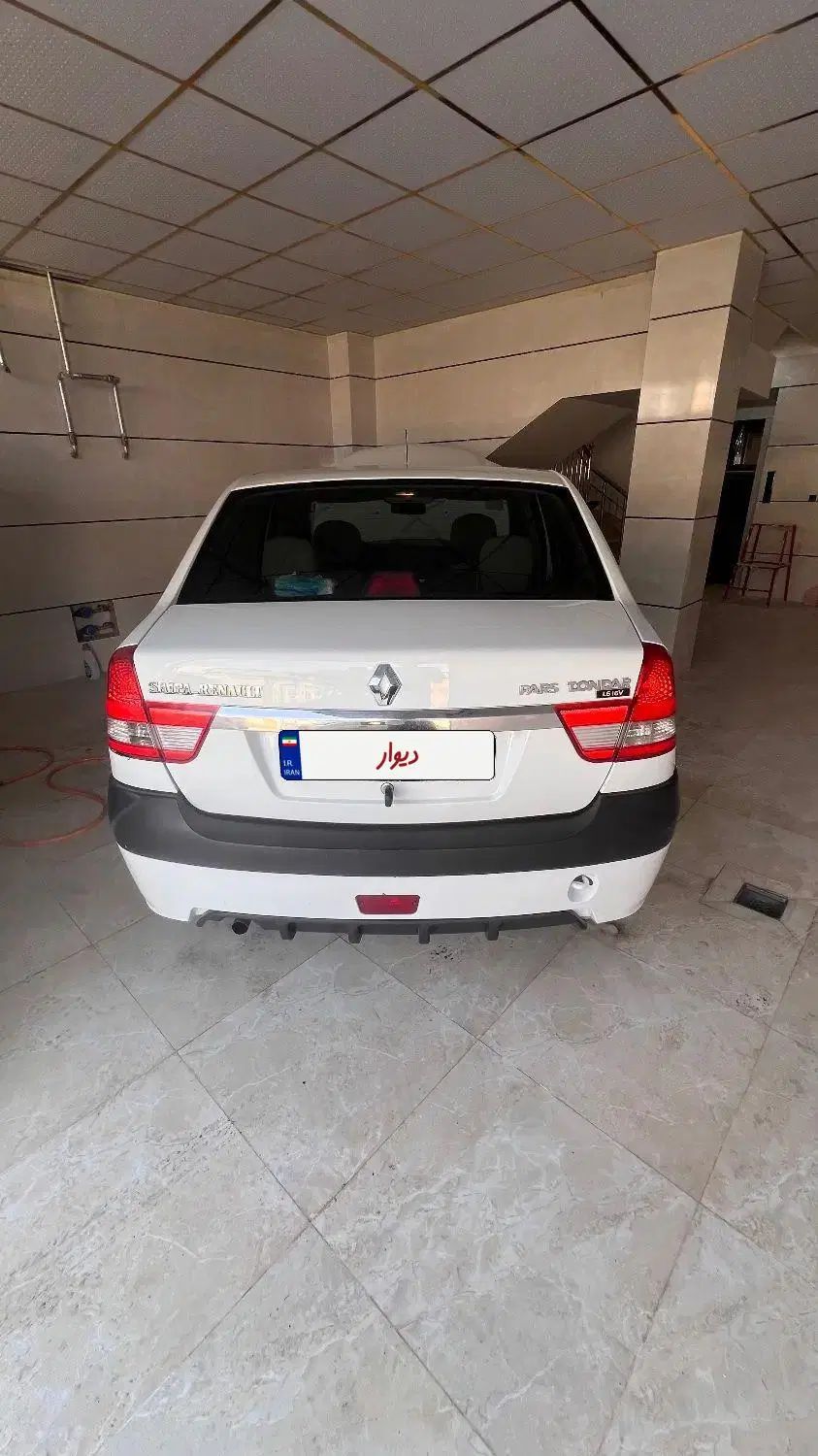 رنو پارس تندر گیربکس JHQ + مولتی مدیا - 1396