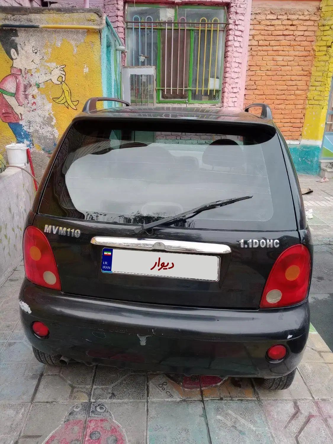 ام وی ام 110 چهار سیلندر دنده ای - 1393