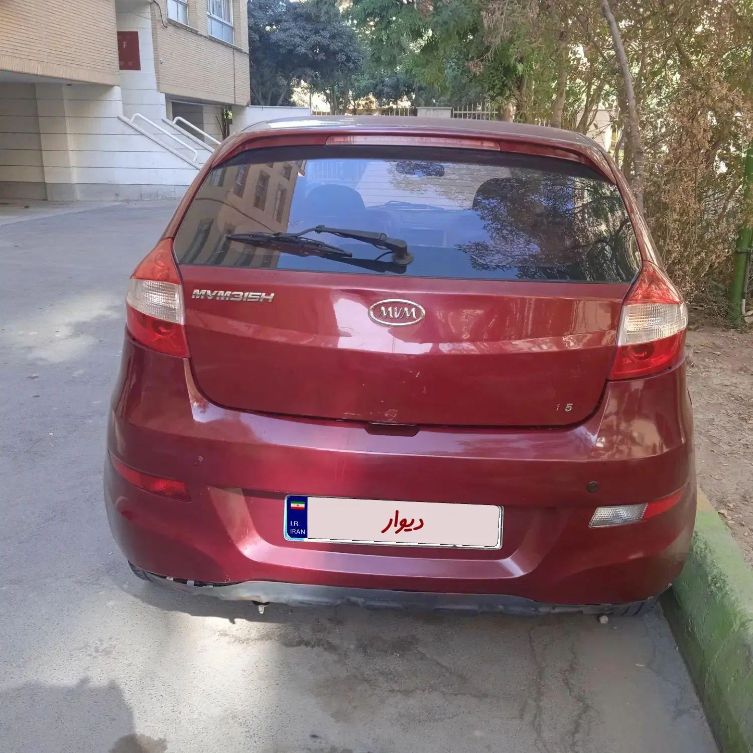 ام وی ام 315 هاچ بک ساده دنده ای - 1391