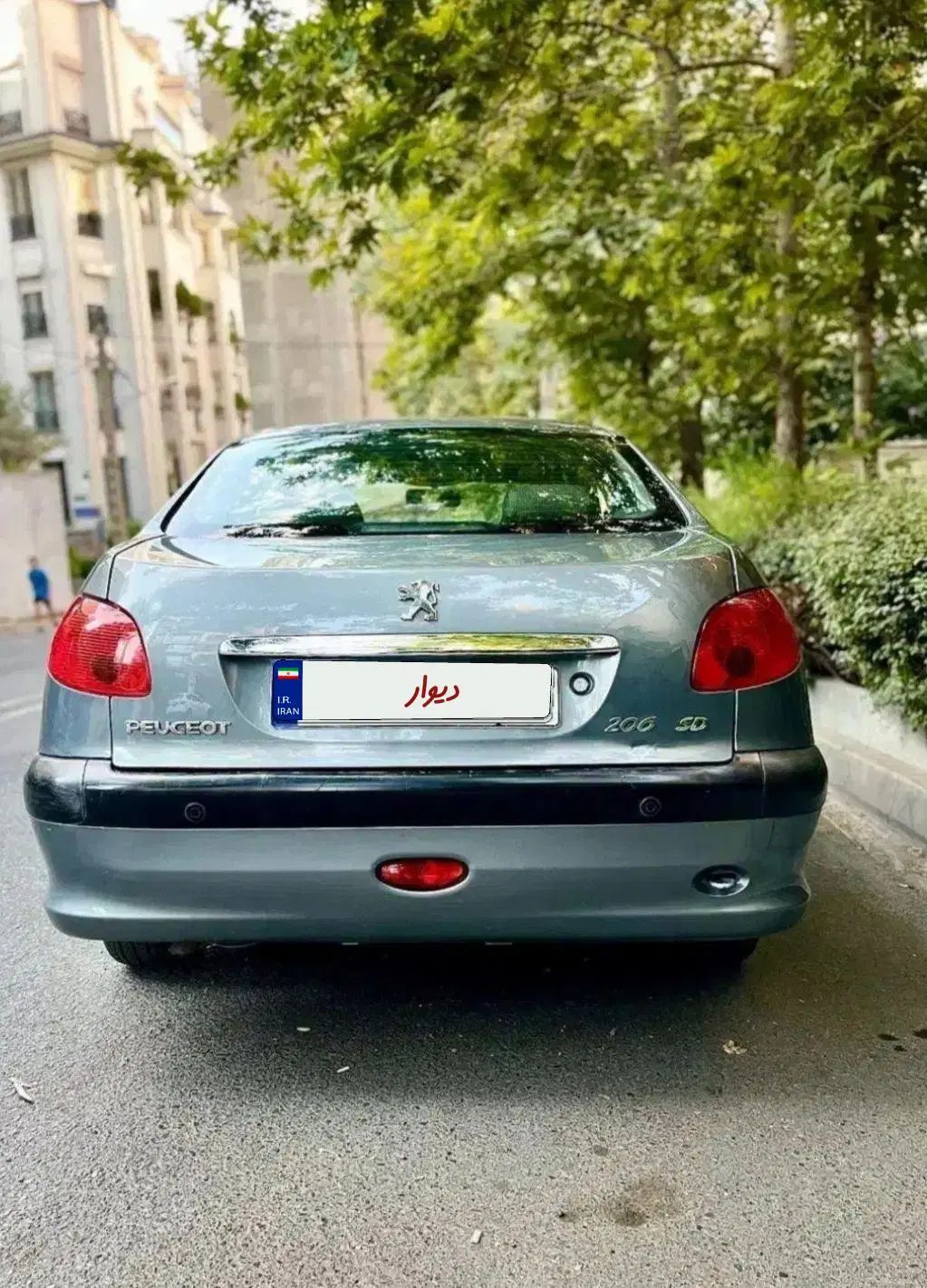 پژو ۲۰۶ صندوق دار v8 - 1395